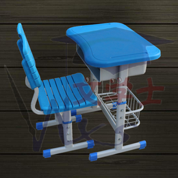 单人塑料学生课桌椅 特殊ABS带框升降课桌椅定制生产厂家