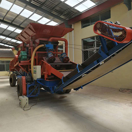 腾海机械厂家*-北京轮式移动洗砂机-轮式移动洗砂机定做