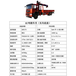 黑龙江随车起重机图片-四通吊车厂家*