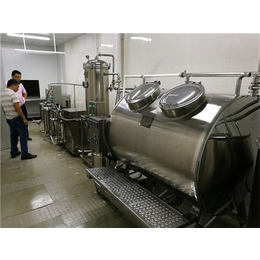 益阳平台式真空乳化机组-南洋食品机械-设备厂