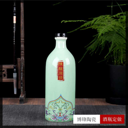 新中式1斤装创意陶瓷白酒瓶空瓶定制缩略图