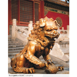 平顶山铸铜狮子雕塑价格-怡轩阁雕塑-故宫铸铜狮子雕塑价格
