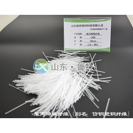 宁夏塑钢纤维-山东鲁纤进口原材料-塑钢纤维网