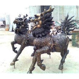 青海铜麒麟雕塑定做-博轩铜雕厂