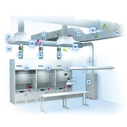 步入式通风柜设计-朝晖实验室设备-湛江步入式通风柜