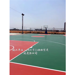 硅pu篮球场地面工程-永旺体育(在线咨询)-珠海球场地面工程