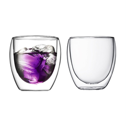 双层玻璃杯批发-枣庄玻璃杯批发-晶力玻璃全国销售(查看)