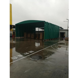 推拉活动雨蓬棚-兴安盟活动雨蓬-苏州市中伟装饰