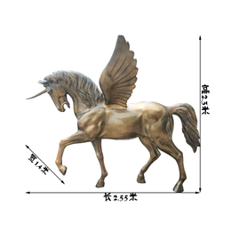 内蒙古铜马-艾品雕塑-6米铜马雕塑
