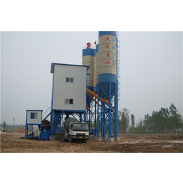 郑州三强-hzs180型混凝土搅拌站生产能力混凝土搅拌站