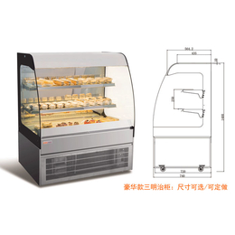 组合式面包中岛柜品牌-汕头组合式面包中岛柜-西麦得冷藏柜制作