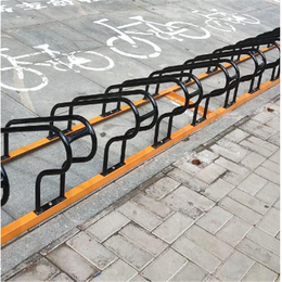 厂家自行车架子-圆形自行车停放架圆笼型自行车架
