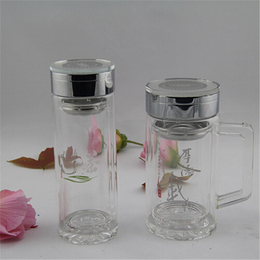 华翔玻璃制品质量放心(图)-双层玻璃杯-浙江玻璃杯