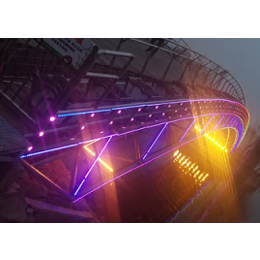 泰安景区景观桥led亮化-浩然电子-led亮化