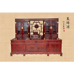 红木办公桌价格-衢州红木办公桌-晟瑞祥红木品质优