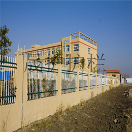 揭阳学校围墙护栏生产厂家 服务区铁艺栅栏 方通锌钢焊接围栏