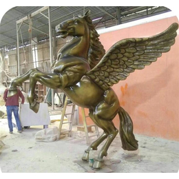 铜马雕塑厂家-晋中铜马雕塑-恒盈雕塑