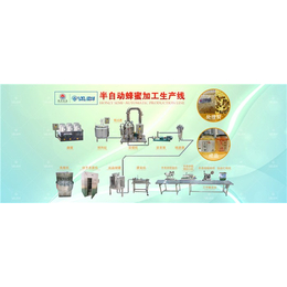 半自动蜂蜜灌装包装流水线-广州南洋食品机械-蜂蜜袋式包装机