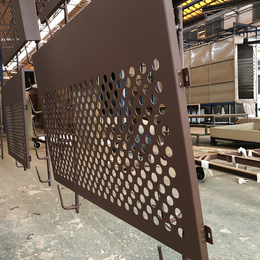 厂家定制各种规格大小冲孔铝单板 雕花氟碳铝单板缩略图