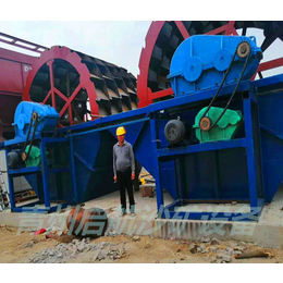 大型洗砂制砂设备视频-大型洗砂制砂设备-青州启航船舶
