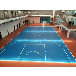 室内网球塑胶地板-汉中塑胶地板-耐福雅商用塑胶地板
