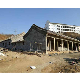 本溪园林仿古建筑-岚翔古建施工现场-园林仿古建筑图集