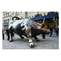 宁夏拓荒牛铜雕塑定制-世隆雕塑公司-6米拓荒牛铜雕塑定制
