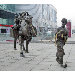 威海铸铜骆驼雕塑-世隆雕塑公司