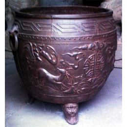 世隆铜雕塑-安徽铜大缸雕塑价格