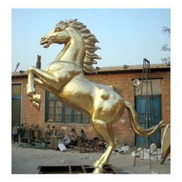 菏泽铜马雕塑订做-世隆工艺品-广场铜马雕塑订做