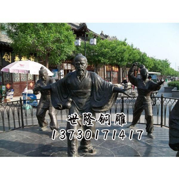 江苏运动主题人物铜雕塑价格-世隆雕塑