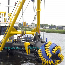 启航疏浚(在线咨询)-绞吸式抽沙船-22寸绞吸式抽沙船挖泥船