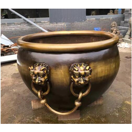 故宫铜大缸雕塑-海谊雕塑(在线咨询)-山西铜大缸