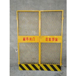 武汉电梯防护门厂家 施工电梯门 工地防护网