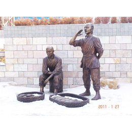 福州现代人物铜雕-兴悦铜雕-现代人物铜雕定做