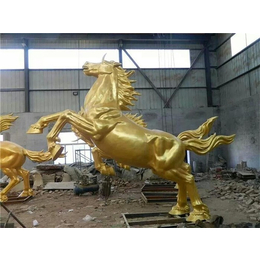 德令哈市飞马铜雕-铜雕厂支持定制-大型金*飞马铜雕