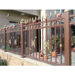 锌钢围墙护栏厂(多图)-小区庭院围栏-泰安庭院围栏