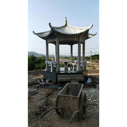 仿古石凉亭厂家-仿古石凉亭-水石方建材丨支持定制(查看)