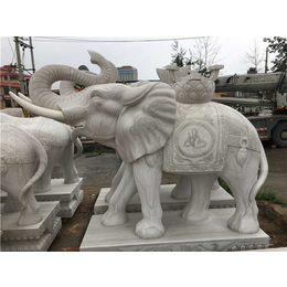 镇宅石雕大象-福州石雕大象-曲阳众邦雕刻(查看)