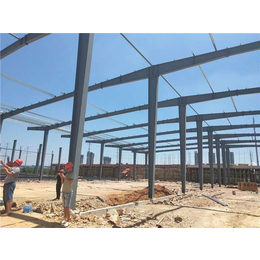 安徽粤港钢结构公司(图)-钢结构工程承包-安徽钢结构工程