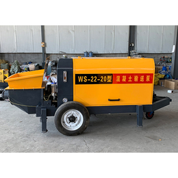 拖式混凝土输送泵-鼎望机械输送泵型号-拖式混凝土输送泵配件