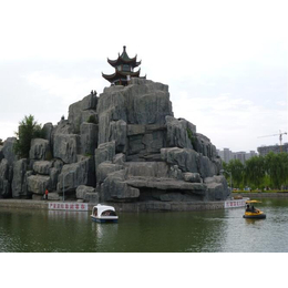 塑石假山效果图-北京塑石假山-盛程塑石假山