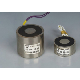 吸盘式直流电磁铁供应-华信机电(在线咨询)-吸盘式直流电磁铁