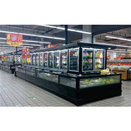 冷冻柜定制-比斯特厂家*定制-超市组合冷冻柜定制价格