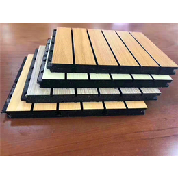 槽孔木质吸音板 吸音板的品牌 梯度吸音棉价格