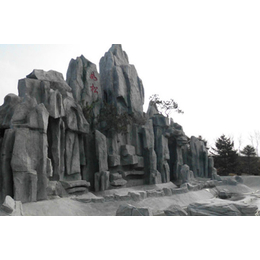 水泥假山价格-考尔德景观雕塑制作-水泥假山