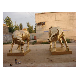6米铜牛雕塑定制-世隆雕塑-陕西铜牛雕塑定制
